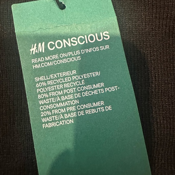 NWT Pringle Of Scotland X H&M Black White Sweater Womens Wool Blend Size Small - Picture 7 of 9